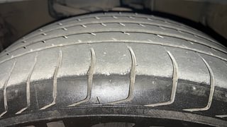 Used 2017 Tata Hexa XT 4x2 6 STR Diesel Manual tyres LEFT FRONT TYRE TREAD VIEW