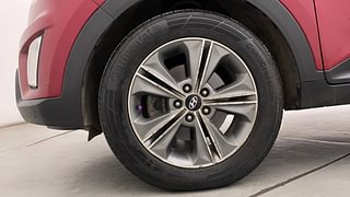 Used 2016 Hyundai Creta [2015-2018] 1.6 SX Plus Auto Diesel Automatic tyres LEFT FRONT TYRE RIM VIEW