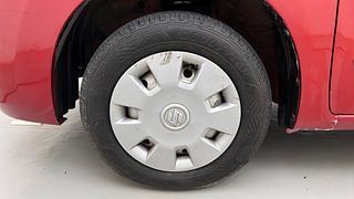 Used 2018 Maruti Suzuki Wagon R 1.0 [2013-2019] LXi CNG Petrol+cng Manual tyres LEFT FRONT TYRE RIM VIEW