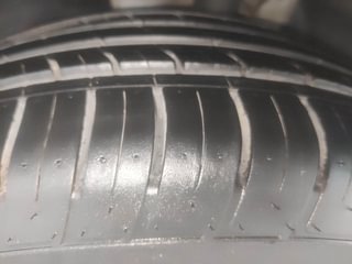 Used 2020 Mahindra XUV500 [2018-2020] W11 Diesel Manual tyres LEFT FRONT TYRE TREAD VIEW