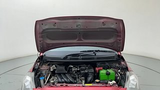 Used 2017 Datsun Go Plus [2014-2019] T Petrol Manual engine ENGINE & BONNET OPEN FRONT VIEW