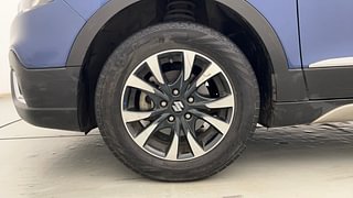 Used 2021 Maruti Suzuki S-Cross Alpha 1.5 AT Petrol Automatic tyres LEFT FRONT TYRE RIM VIEW