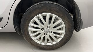 Used 2022 maruti-suzuki Dzire ZXI AMT Petrol Automatic tyres LEFT REAR TYRE RIM VIEW