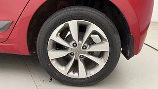 Used 2016 Hyundai Elite i20 [2014-2018] Asta 1.2 (O) CNG (Outside Fitted) Petrol+cng Manual tyres LEFT REAR TYRE RIM VIEW