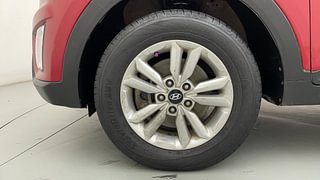 Used 2017 Hyundai Creta [2015-2018] 1.6 SX Plus Diesel Manual tyres LEFT FRONT TYRE RIM VIEW