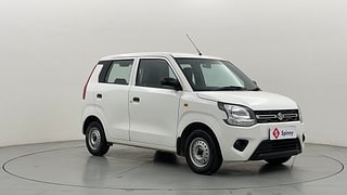 Used 2021 Maruti Suzuki Wagon R 1.0 [2019-2022] LXI (O) CNG Petrol+cng Manual exterior RIGHT FRONT CORNER VIEW