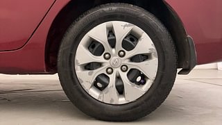 Used 2017 Hyundai Xcent [2017-2019] E Diesel Diesel Manual tyres LEFT REAR TYRE RIM VIEW