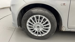 Used 2012 Honda Brio [2011-2016] S(O)MT Petrol Manual tyres LEFT FRONT TYRE RIM VIEW