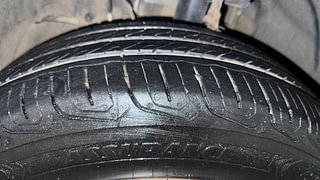 Used 2022 Tata Tigor Revotron XZ CNG Petrol+cng Manual tyres LEFT FRONT TYRE TREAD VIEW