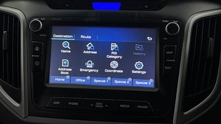 Used 2018 Hyundai Creta SX+ SE Petrol Manual top_features Integrated (in-dash) music system