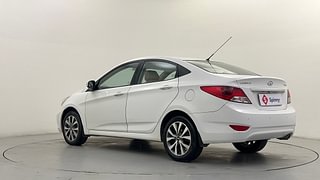 Used 2013 Hyundai Verna [2011-2015] Fluidic 1.6 VTVT SX Petrol Manual exterior LEFT REAR CORNER VIEW