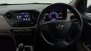 Used 2019 Hyundai Grand i10 [2017-2020] Sportz 1.2 Kappa VTVT CNG (Outside Fitted) Petrol+cng Manual interior STEERING VIEW