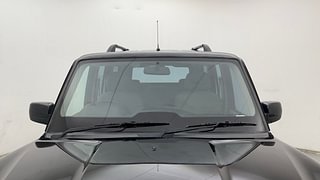 Used 2021 Mahindra Scorpio S5 Diesel Manual exterior FRONT WINDSHIELD VIEW