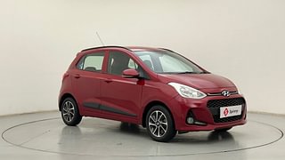 Used 2018 Hyundai Grand i10 [2017-2020] Sportz (O) AT 1.2 Kappa VTVT Petrol Automatic exterior RIGHT FRONT CORNER VIEW