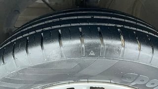 Used 2022 maruti-suzuki Dzire ZXI AMT Petrol Automatic tyres LEFT FRONT TYRE TREAD VIEW