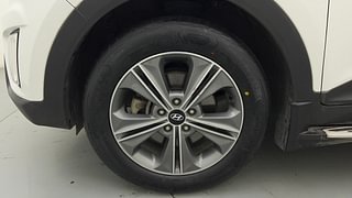 Used 2018 Hyundai Creta SX+ SE Petrol Manual tyres LEFT FRONT TYRE RIM VIEW