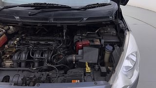 Used 2017 Ford Figo [2015-2019] Trend 1.2 Ti-VCT Petrol Manual engine ENGINE LEFT SIDE HINGE & APRON VIEW