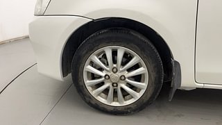 Used 2014 Toyota Etios [2010-2017] VX Petrol Manual tyres LEFT FRONT TYRE RIM VIEW