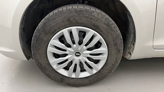 Used 2017 Maruti Suzuki Swift Dzire VXI Petrol Manual tyres LEFT FRONT TYRE RIM VIEW