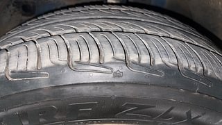 Used 2014 Tata Zest [2014-2019] XE Petrol Petrol Manual tyres LEFT FRONT TYRE TREAD VIEW