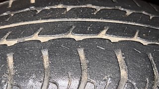 Used 2017 Maruti Suzuki Wagon R 1.0 [2015-2019] VXI AMT Petrol Automatic tyres LEFT FRONT TYRE TREAD VIEW