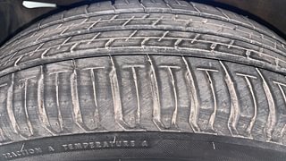 Used 2023 Maruti Suzuki New Ertiga VXi (O) Petrol Manual tyres LEFT FRONT TYRE TREAD VIEW