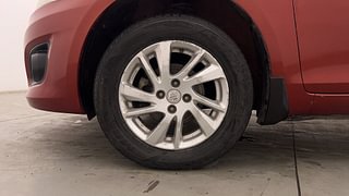 Used 2012 Maruti Suzuki Swift [2011-2017] ZDi Diesel Manual tyres LEFT FRONT TYRE RIM VIEW