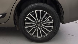 Used 2017 Maruti Suzuki Dzire [2017-2020] ZXi Plus AMT Petrol Automatic tyres LEFT REAR TYRE RIM VIEW