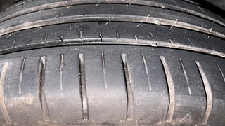 Used 2021 Ford Figo Aspire [2019-2021] Titanium Plus 1.2 Ti-VCT Petrol Manual tyres LEFT REAR TYRE TREAD VIEW