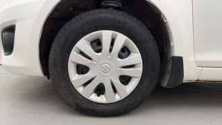 Used 2012 Maruti Suzuki Swift Dzire VXI Petrol Manual tyres LEFT FRONT TYRE RIM VIEW