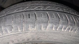 Used 2018 Tata Nano [2014-2018] Twist XTA Petrol Petrol Automatic tyres LEFT FRONT TYRE TREAD VIEW