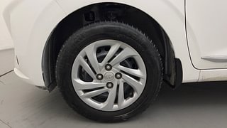 Used 2021 Hyundai Aura S 1.2 CNG Petrol Petrol+cng Manual tyres LEFT FRONT TYRE RIM VIEW