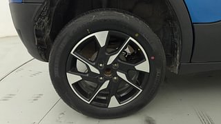 Used 2021 Tata Punch Creative AMT Dual Tone Petrol Automatic tyres RIGHT REAR TYRE RIM VIEW