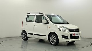 Used 2017 Maruti Suzuki Wagon R 1.0 [2010-2019] VXi Petrol Manual exterior RIGHT FRONT CORNER VIEW