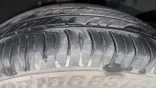 Used 2017 Tata Nano [2014-2018] Twist XTA Petrol Petrol Automatic tyres RIGHT FRONT TYRE TREAD VIEW