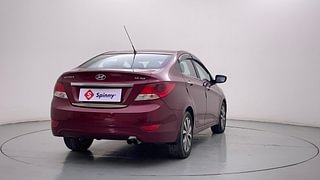 Used 2014 Hyundai Verna [2011-2015] Fluidic 1.6 CRDi SX Opt Diesel Manual exterior RIGHT REAR CORNER VIEW