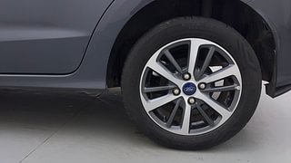 Used 2021 Ford Figo Aspire [2019-2021] Titanium Plus 1.2 Ti-VCT Petrol Manual tyres LEFT REAR TYRE RIM VIEW