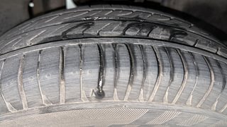 Used 2018 Tata Nano [2014-2018] Twist XTA Petrol Petrol Automatic tyres RIGHT REAR TYRE TREAD VIEW