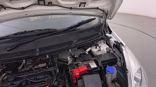 Used 2016 Ford Figo [2015-2019] Trend 1.2 Ti-VCT Petrol Manual engine ENGINE LEFT SIDE HINGE & APRON VIEW