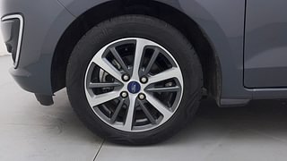 Used 2021 Ford Figo Aspire [2019-2021] Titanium Plus 1.2 Ti-VCT Petrol Manual tyres LEFT FRONT TYRE RIM VIEW