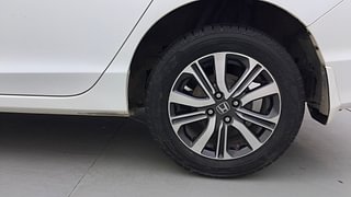 Used 2018 honda City V 4th Gen Petrol Manual tyres LEFT REAR TYRE RIM VIEW