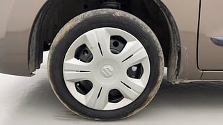 Used 2018 Maruti Suzuki Wagon R 1.0 [2015-2019] VXI AMT Petrol Automatic tyres LEFT FRONT TYRE RIM VIEW