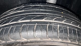 Used 2016 Volkswagen Vento [2015-2019] Comfortline Petrol Petrol Manual tyres LEFT REAR TYRE TREAD VIEW