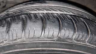 Used 2018 honda City V 4th Gen Petrol Manual tyres LEFT FRONT TYRE TREAD VIEW