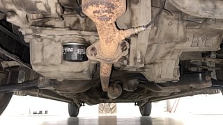 Used 2015 Maruti Suzuki Wagon R 1.0 [2013-2019] LXi CNG Petrol+cng Manual extra FRONT LEFT UNDERBODY VIEW
