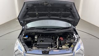 Used 2015 Maruti Suzuki Wagon R 1.0 [2013-2019] LXi CNG Petrol+cng Manual engine ENGINE & BONNET OPEN FRONT VIEW