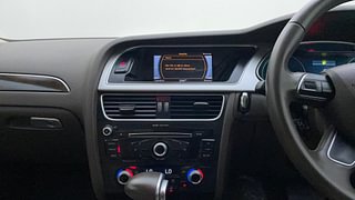 Used 2015 Audi A4 [2015-2016] 35 TDI Premium Plus Diesel Automatic interior MUSIC SYSTEM & AC CONTROL VIEW