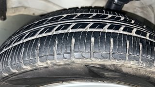 Used 2014 Maruti Suzuki Wagon R 1.0 [2010-2019] VXi Petrol + CNG (Outside Fitted) Petrol+cng Manual tyres LEFT FRONT TYRE TREAD VIEW