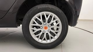 Used 2022 Tata Tiago Revotron XZ Plus CNG Petrol+cng Manual tyres LEFT REAR TYRE RIM VIEW