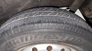 Used 2015 Maruti Suzuki Wagon R 1.0 [2013-2019] LXi CNG Petrol+cng Manual tyres LEFT REAR TYRE TREAD VIEW